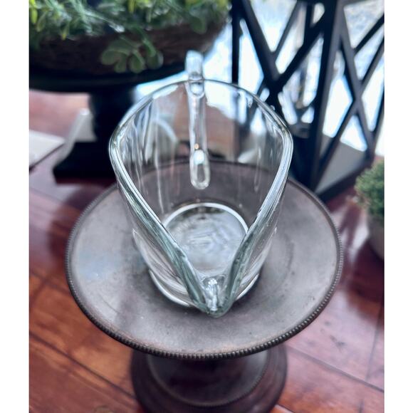 Vintage Clear Glass Anchor Hocking Gravy Boat # 1043 - Picture 3 of 5